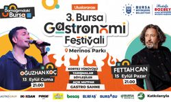 Bursa Gastronomi Festivali’nde ünlüler yağmuru