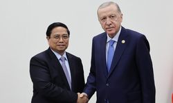 Cumhurbaşkanı Erdoğan, Vietnam Başbakanı Chinh ile bir araya geldi