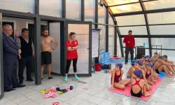 Antalya Kumluca'da Kaymakam Güneş'ten sportif ziyaret