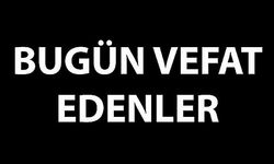 İnegöl’de Bugün Vefat Edenler | 26 Aralık 2024