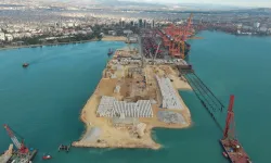 Mersin Limanı genişliyor... Mersin'in kapasitesi 1 milyon TEU artacak