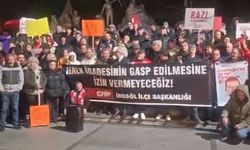 CHP İnegöl'de Ekrem İmamoğlu için eylem yaptı