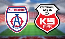 Altınordu Kastamonuspor maçını canlı izle