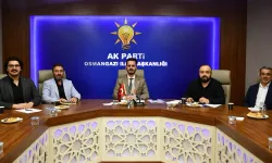 Bursa Osmangazi'de AK Parti Mahalle Başkanlarıyla buluştu