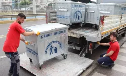 Daha temiz İzmit için yeni konteynerler sahada