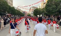 Bursa İnegöl'de 19 Mayıs Coşkusu Sokaklara Taştı