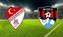 Elazığspor Vanspor maçını canlı izle