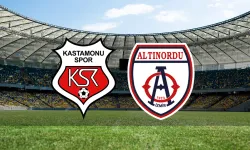 Kastamonuspor Altınordu maçını canlı izle