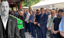 Kazada hayatını kaybeden muhtar veli çetin son yolculuğuna uğurlandı
