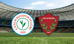 Çaykur Rizespor Hatayspor maçını canlı izle