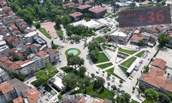İnegöl'de Termometreler 36 Dereceyi Gösterdi