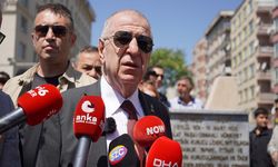 Ümit Özdağ, Talat Paşa Anıtı önünde Basın Açıklaması yaptı