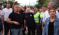 Başkan Bozbey’den yangın bölgesine ziyaret