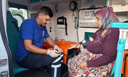 Büyükşehir’den yangın bölgesinde sağlık hizmeti