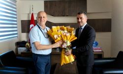Göçmen yeni başhekime görevi devretti