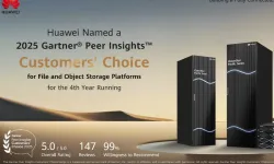 Huawei, üst üste 4. kez Dosya ve Nesne Depolama Platformları kategorisinde 2025 Gartner Peer Insights müşterilerinin tercihi seçildi