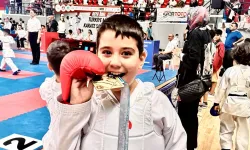 Keşanlı sporcu, Çorlu’daki yarışmada Türkiye Şampiyonu oldu