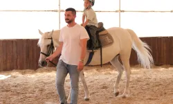 Kocaeli'de yaz tatiline at üstünde ‘merhaba’ dediler