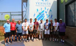 Bursa Nilüfer’de tenis heyecanı sona erdi