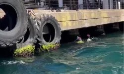 Kaybolan Rus yüzücü için İstanbul Boğazı'nda arama çalışmaları sürüyor