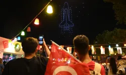 Konya'da 250 drone 'Zafer'e uçtu!