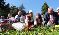 Göktaş, 63 yıllık evli Rizeli Kanbur çiftinin evine misafir oldu