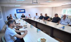 İnegölspor Yönetiminden MODEF'e Ziyaret