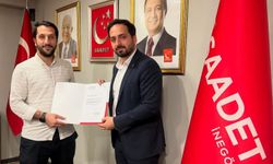 Saadet Partisi İnegöl Gençlik Kolların Görev Değişimi