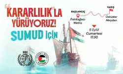 Üsküdar'da Sumud Filosu'na ve Gazze'ye destek yürüyüşü düzenlenecek