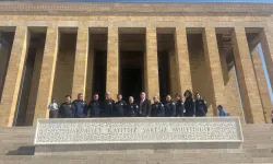 Bursa İtfaiyesi'nden Anıtkabir'e ziyaret