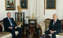 Erdoğan, MHP lideri Bahçeli’yi evinde ziyaret etti