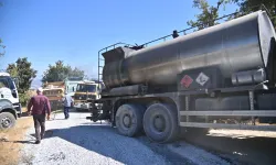 Manisa'da 40 yıl sonra gelen asfalt sevinci