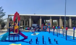 Mardin Midyat'ta yerel yönetimden mahallelere modern parklar