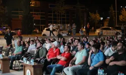 Nevşehir'de milli maç coşkusu