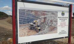 Halhalca Mahallesine taş ocağı kurulmasına tepki