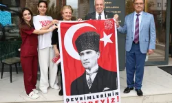 Bursa Nilüfer'de Cumhuriyetin 102'nci yıl heyecanı