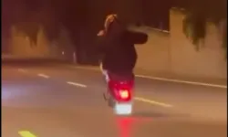 Denizli'de akrobatik sürücüye gereği yapıldı!
