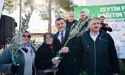 Denizli'de üreticiye 100 bin zeytin fidanı desteği