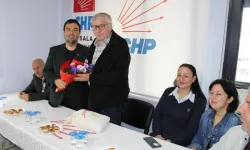Edirne İpsala'da CHP'de duygusal buluşma