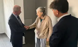 Edirne Keşan'da Kaymakam Mercan'dan yaşlılara ziyaret
