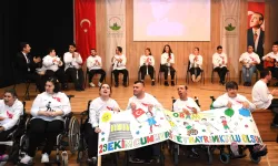 Engelli bireyler Bursa Osmangazi'de Cumhuriyet Bayramını kutladı