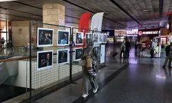 'Kaleiçi Çarşısı'nda Emek ve Alın Teri' sergisi şimdi otobüs terminalinde