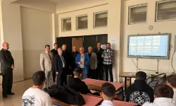 Keşan Kaymakamı Mercan'dan TOBB Proje Okulu'na ziyaret