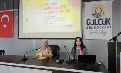 Kocaeli Gölcük'te 'Meme Kanseri Farkındalık Paneli' yoğun ilgi gördü