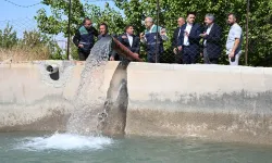 Malatya'da 4 bin 500 dönüm alan sulanacak