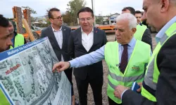 Mudanya Yolu'nda trafiği rahatlatacak köprü projesi hızla ilerliyor
