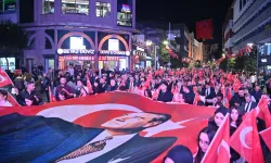 Trabzon sokaklarında Cumhuriyet Bayramı coşkusu