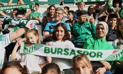 Bursa Osmangazi'de 100 çocuk ilk kez Bursaspor maçında
