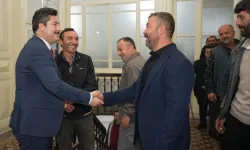 Bursa Yenişehir'de Mahmudiye sakinlerinden Başkan Özel'e ziyaret