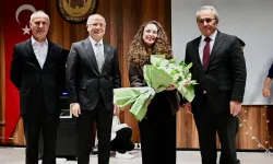 Bursa'da Davut Gürkan'ın mezun olduğu okulda anlamlı buluşma